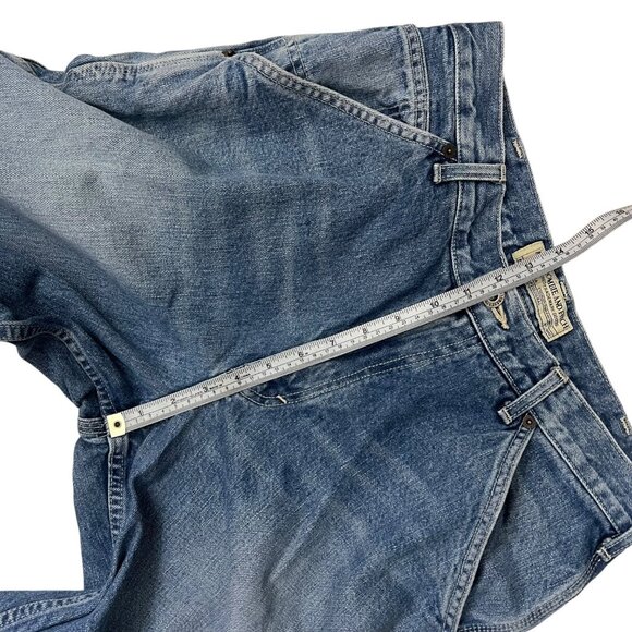 Vintage Abercrombie & Fitch Mens Carpenter Wide Leg Jeans Medium Wash Size 32L - Picture 14 of 16